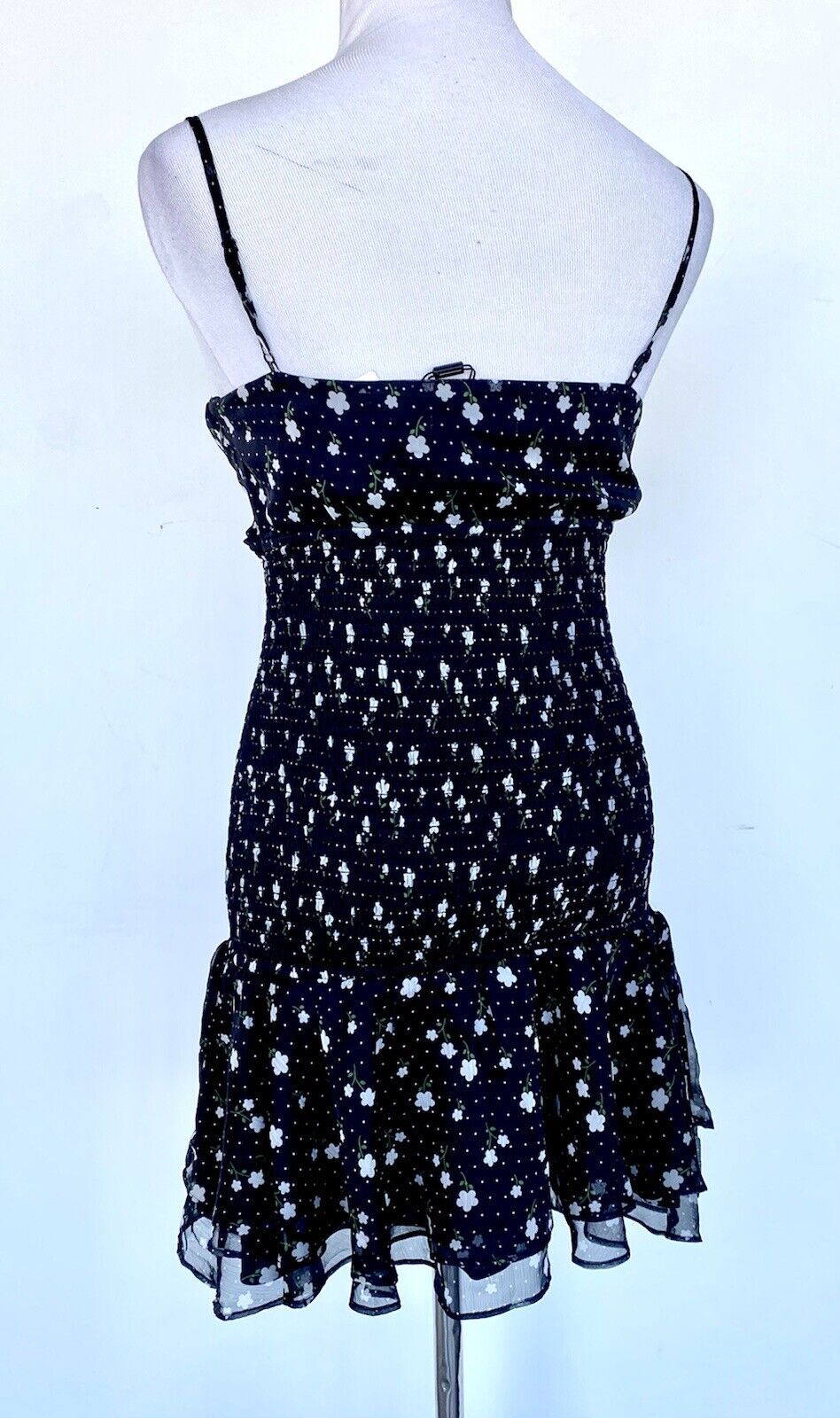 The East Order smocked floral print dress Retails $159 price $59 Large