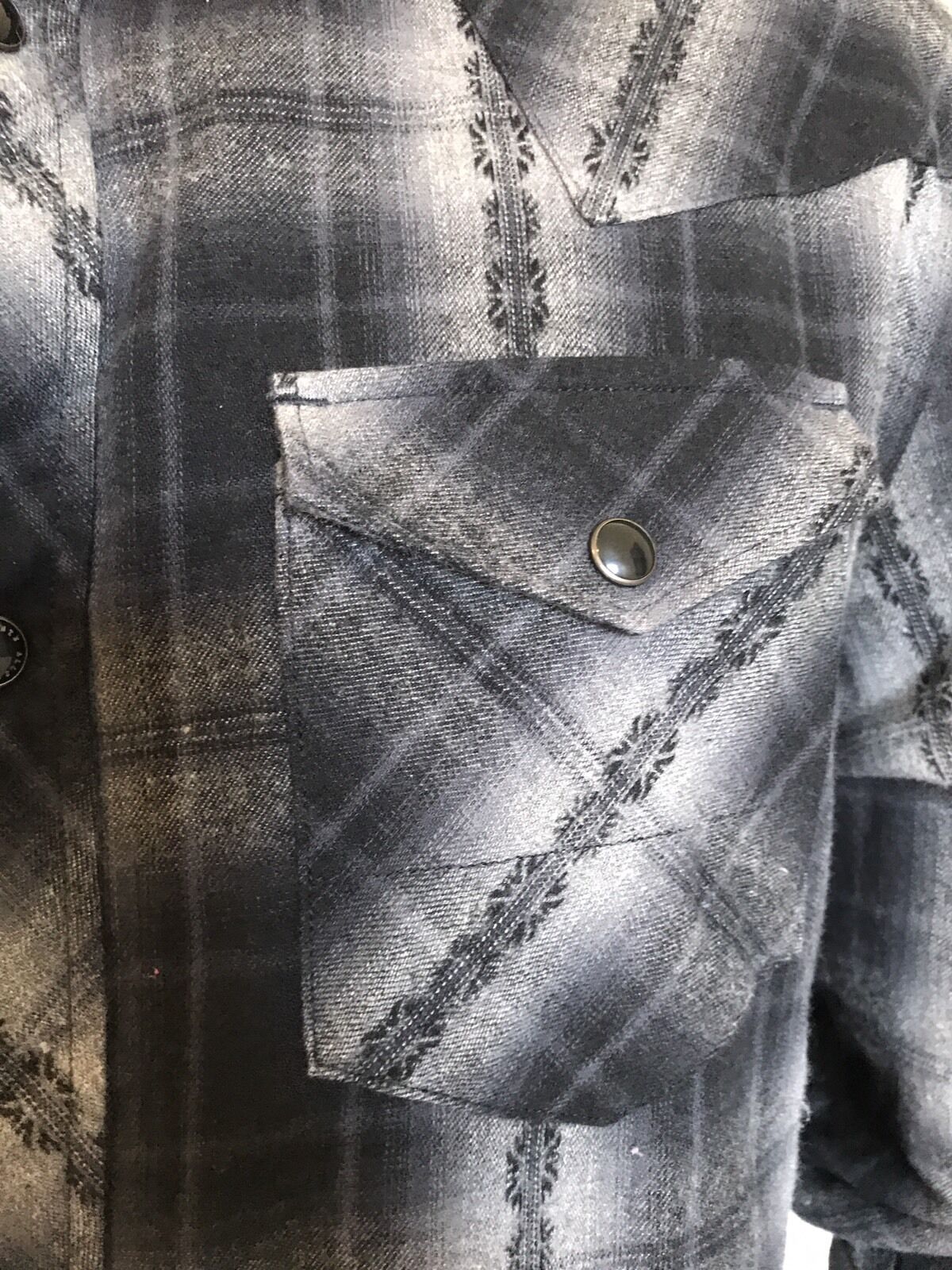 AllSaints Hellertown LS Shirt  Retail $178 NWT Price $78 All Saints M