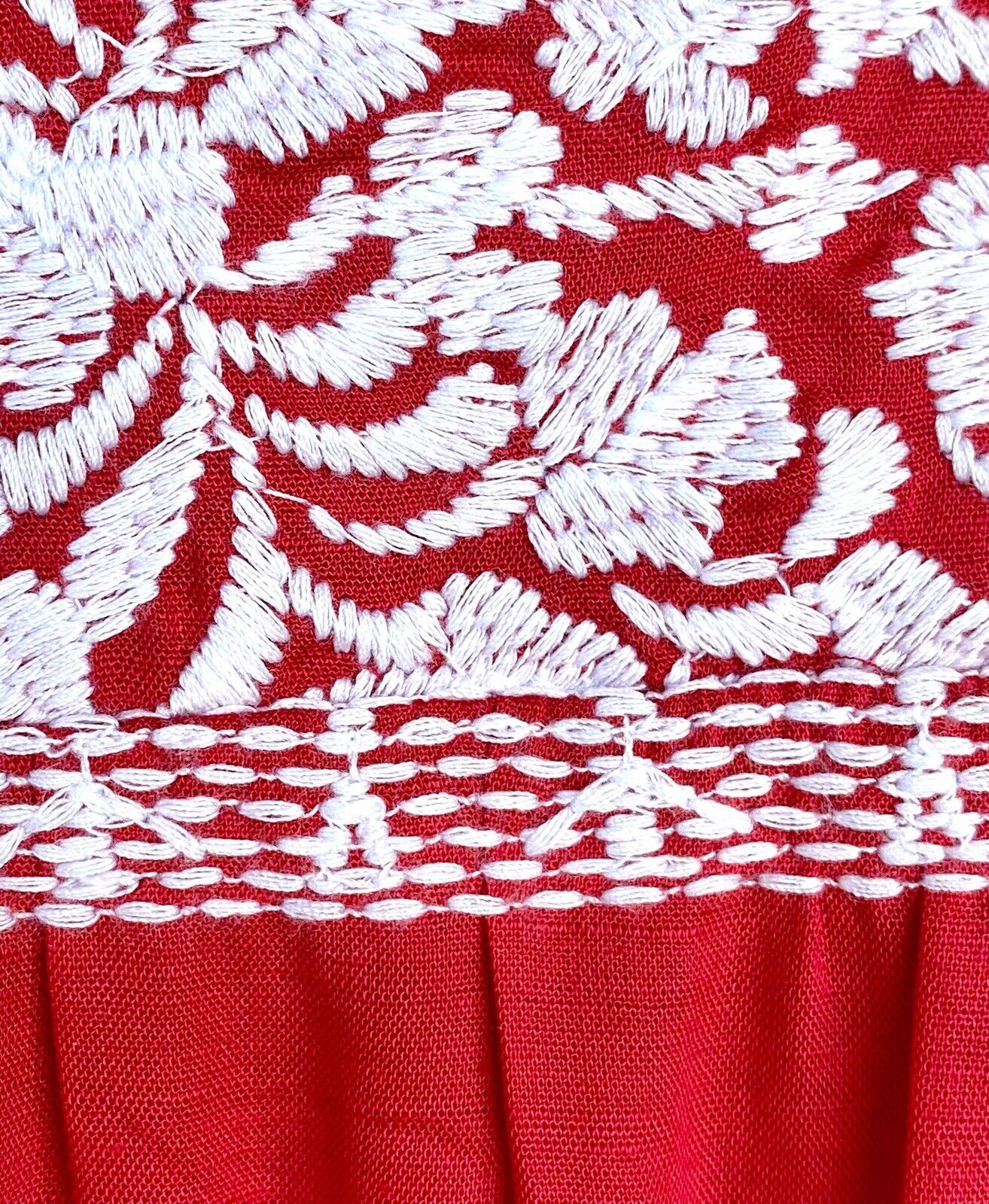 J Marie embroidered Regina Dress bell sleeve XSmall Retail $104 Price $65 NWT