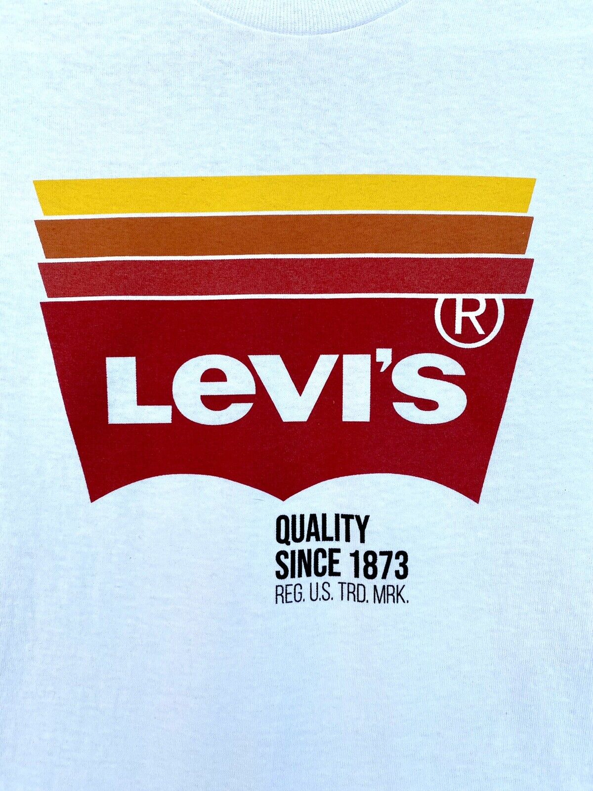 Levi’s Mens Retro Style Cotton Tee Price $28.50 Small Logo