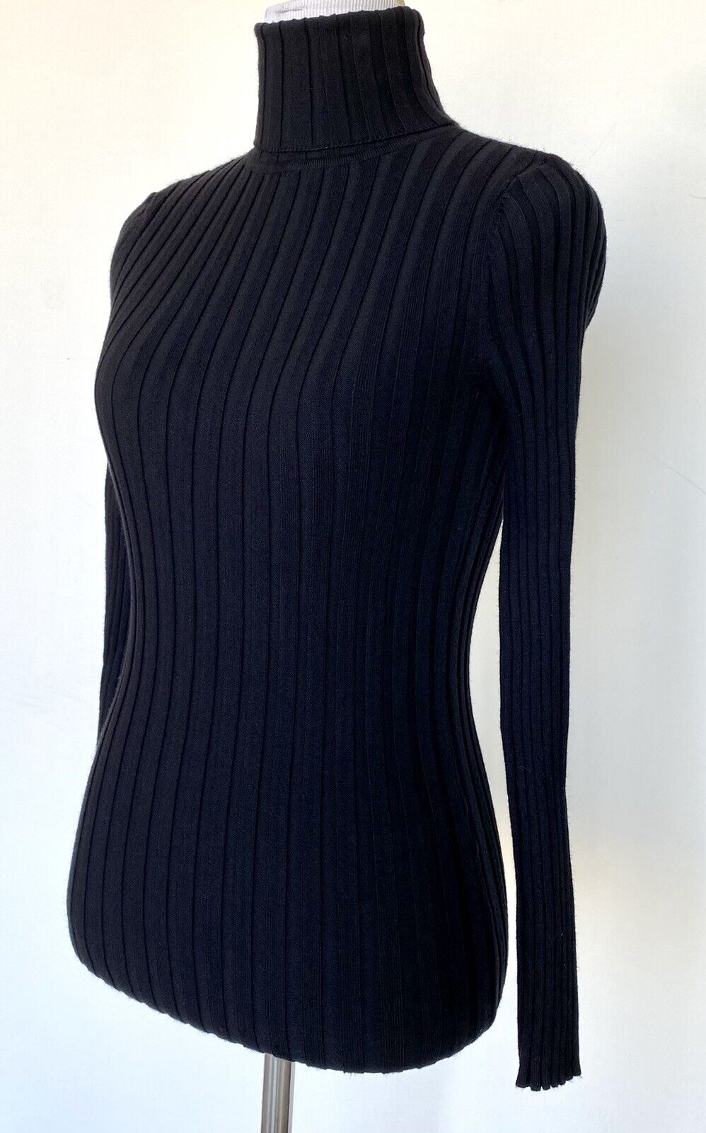 Sundance Legends Turtleneck Sweater Retail $82 Price $49 NWT PXS Black