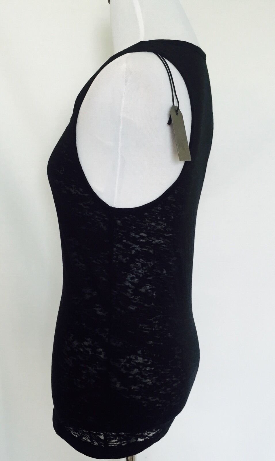 AllSaints spitalfields Black Vest Tee. NWT Retails $65 Price $29 All Saints 4