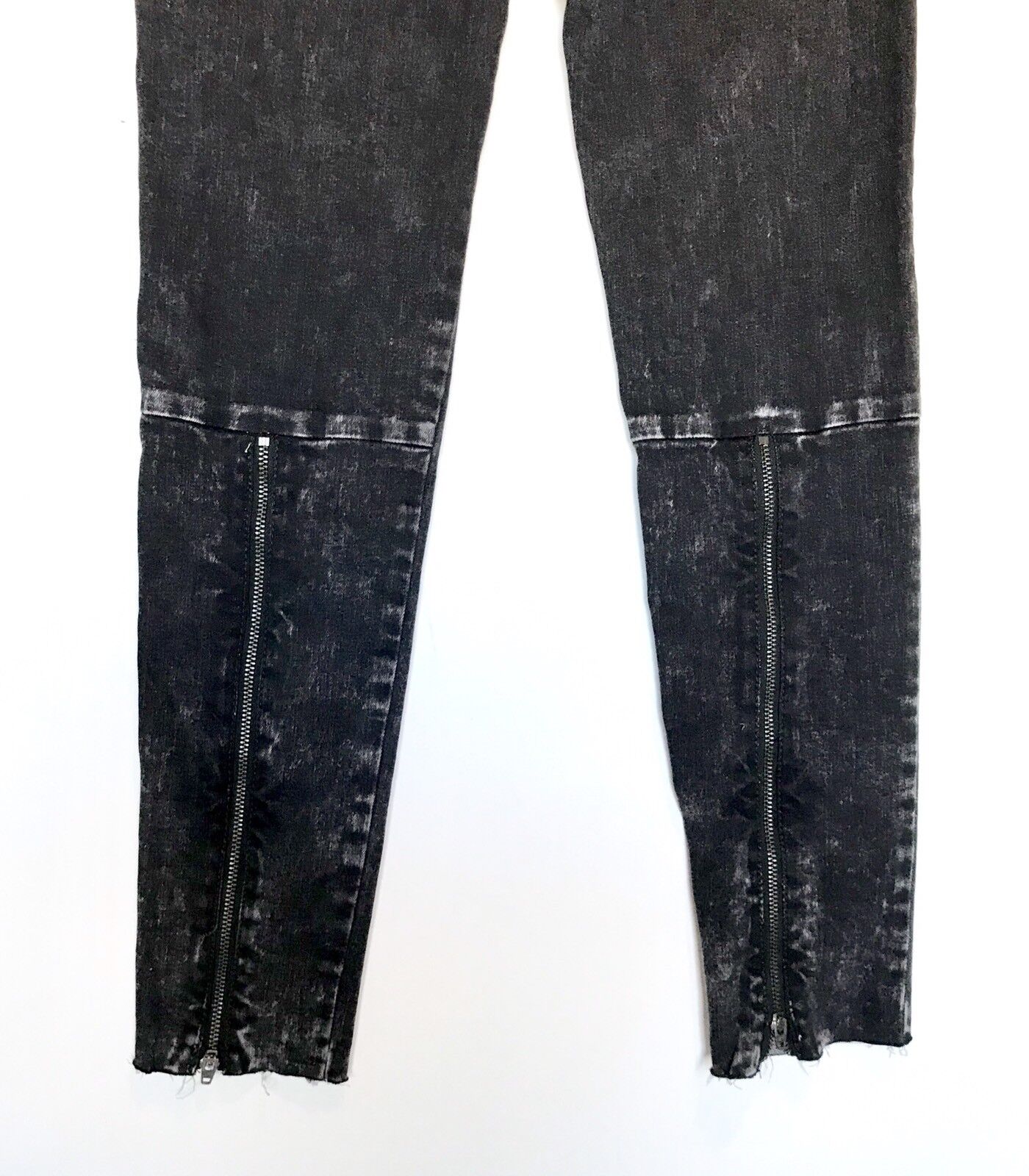 Treasure Bond Black Shadow Wash Zip Back Jeans Age 14 Retail $49 Price $22