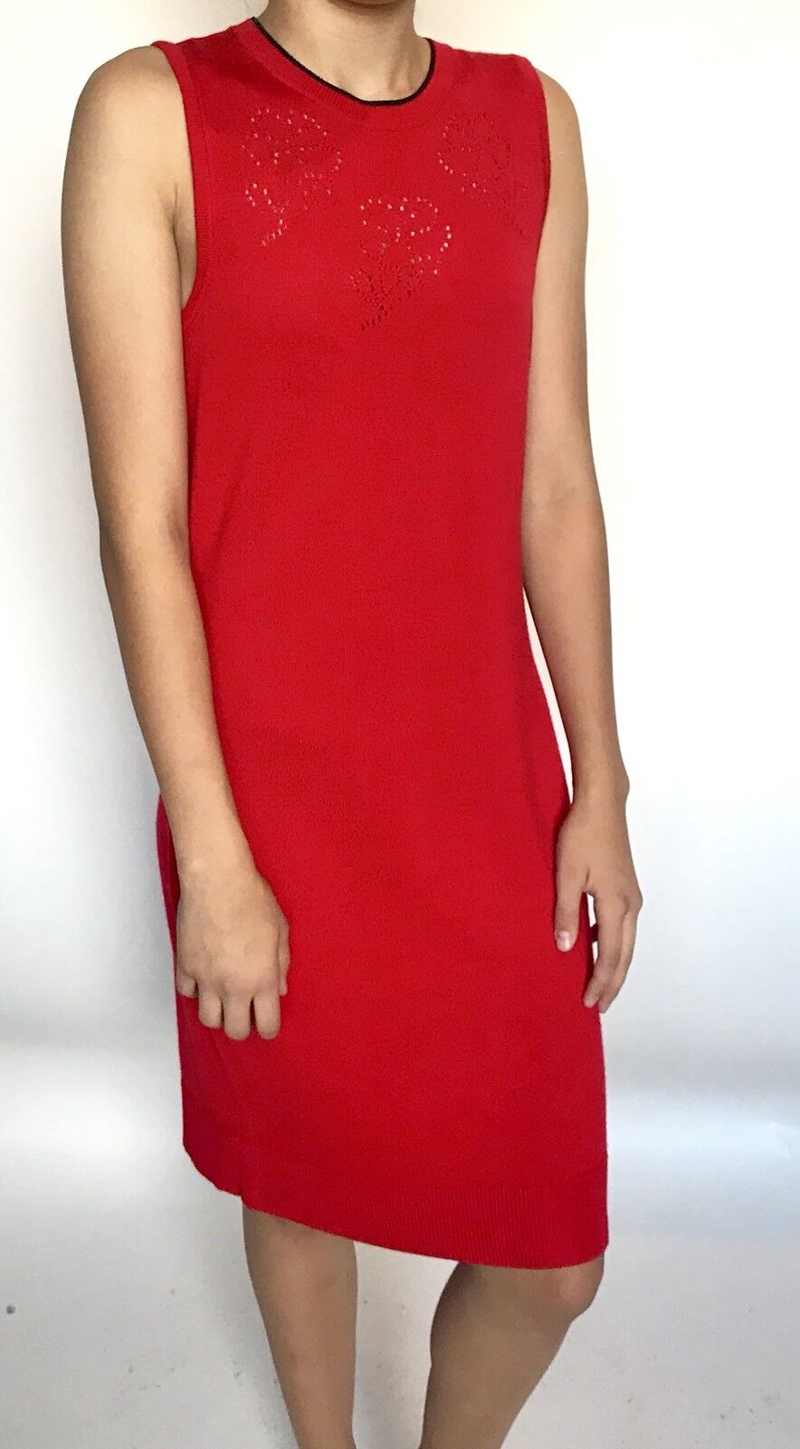 Rag And Bone Red Merino Knit Adriana Dress. Size M Retail $395 Price $165 NWT