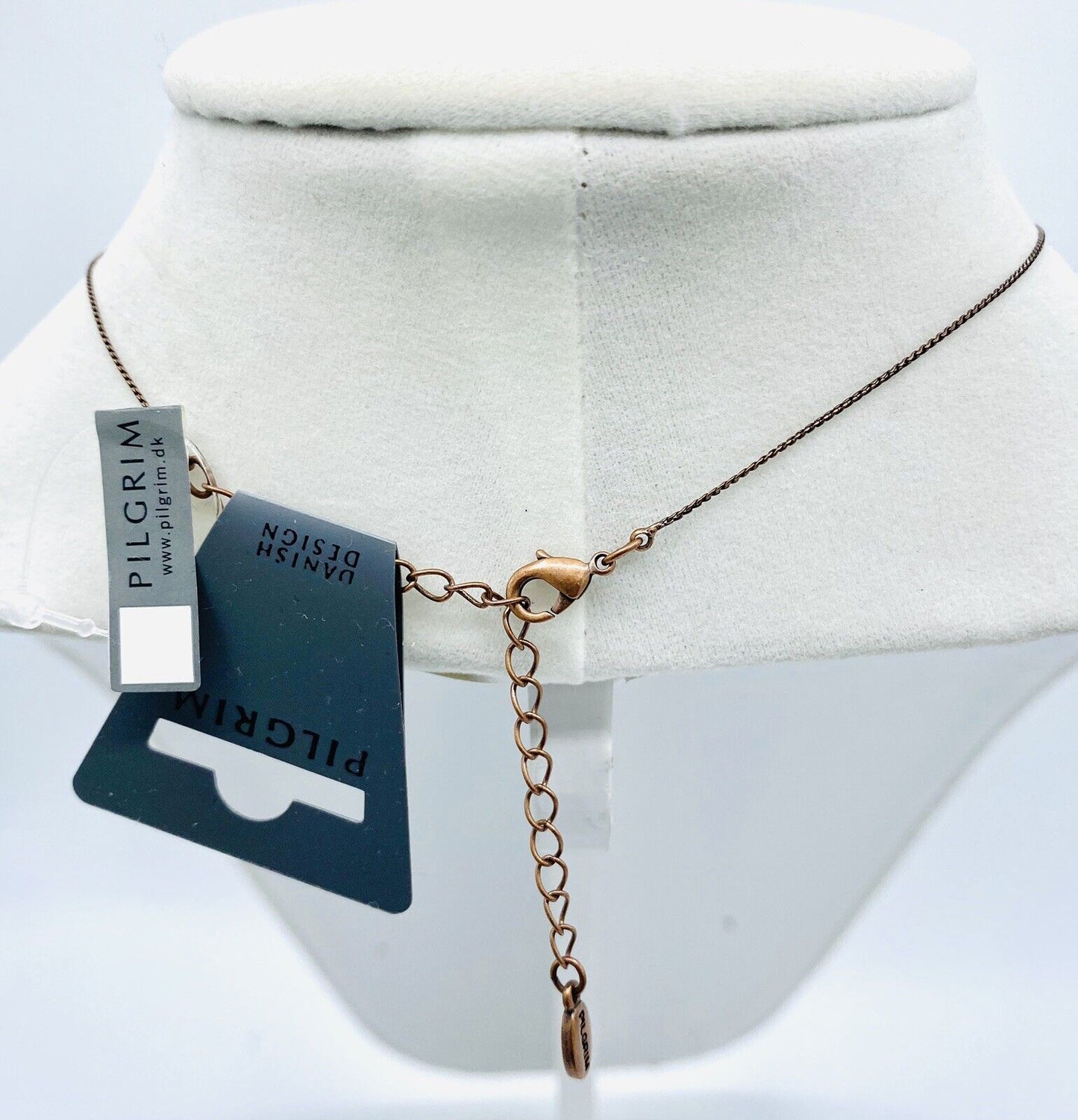 Pilgrim Genuine Swarovski Crystal And Pearl Bird Necklace. NWT Price $14