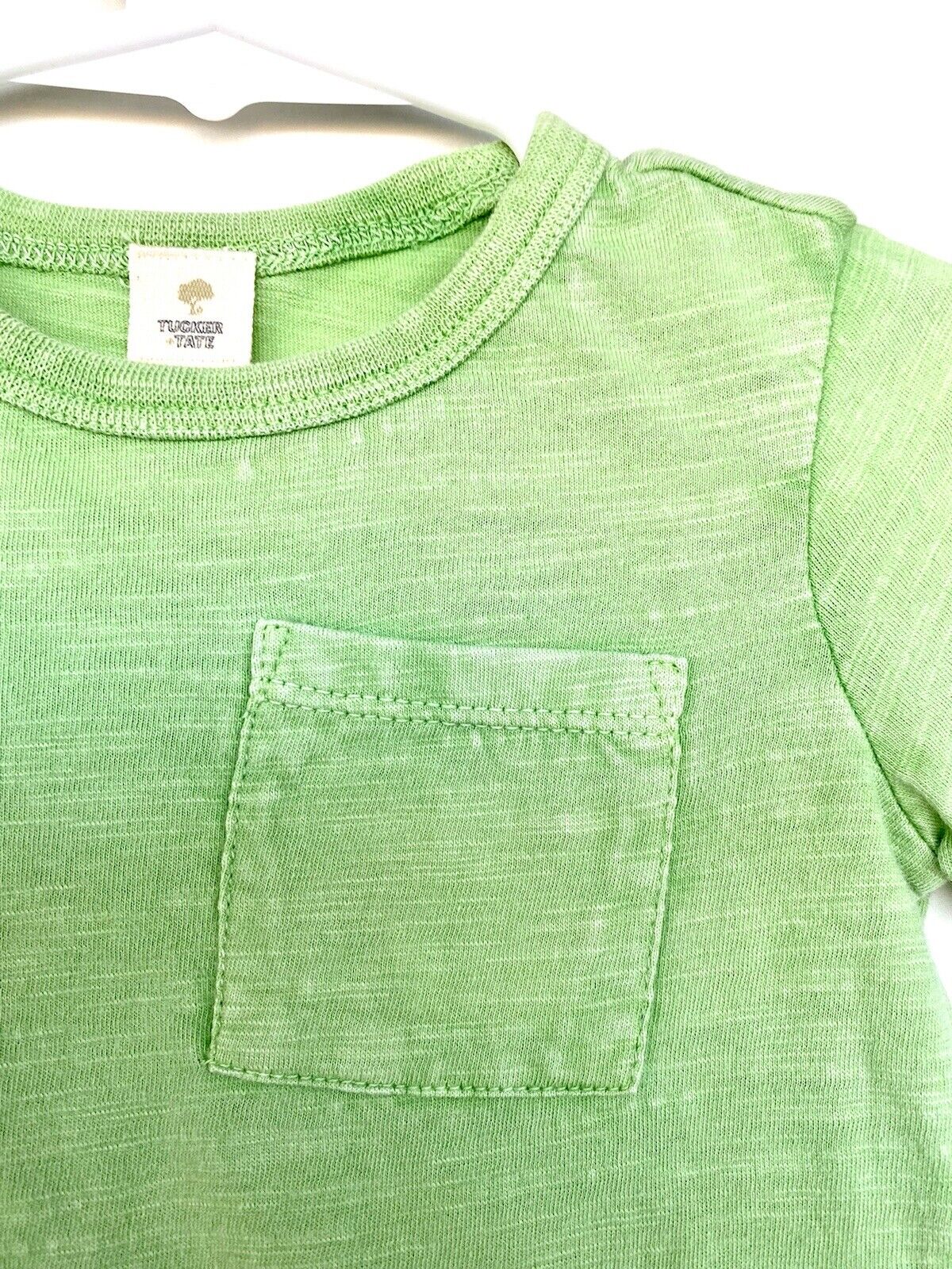 Tucker + Tate Green Washed Out T-Shirt. NWT Price $1$15 Age 6m 100% Soft Cotton