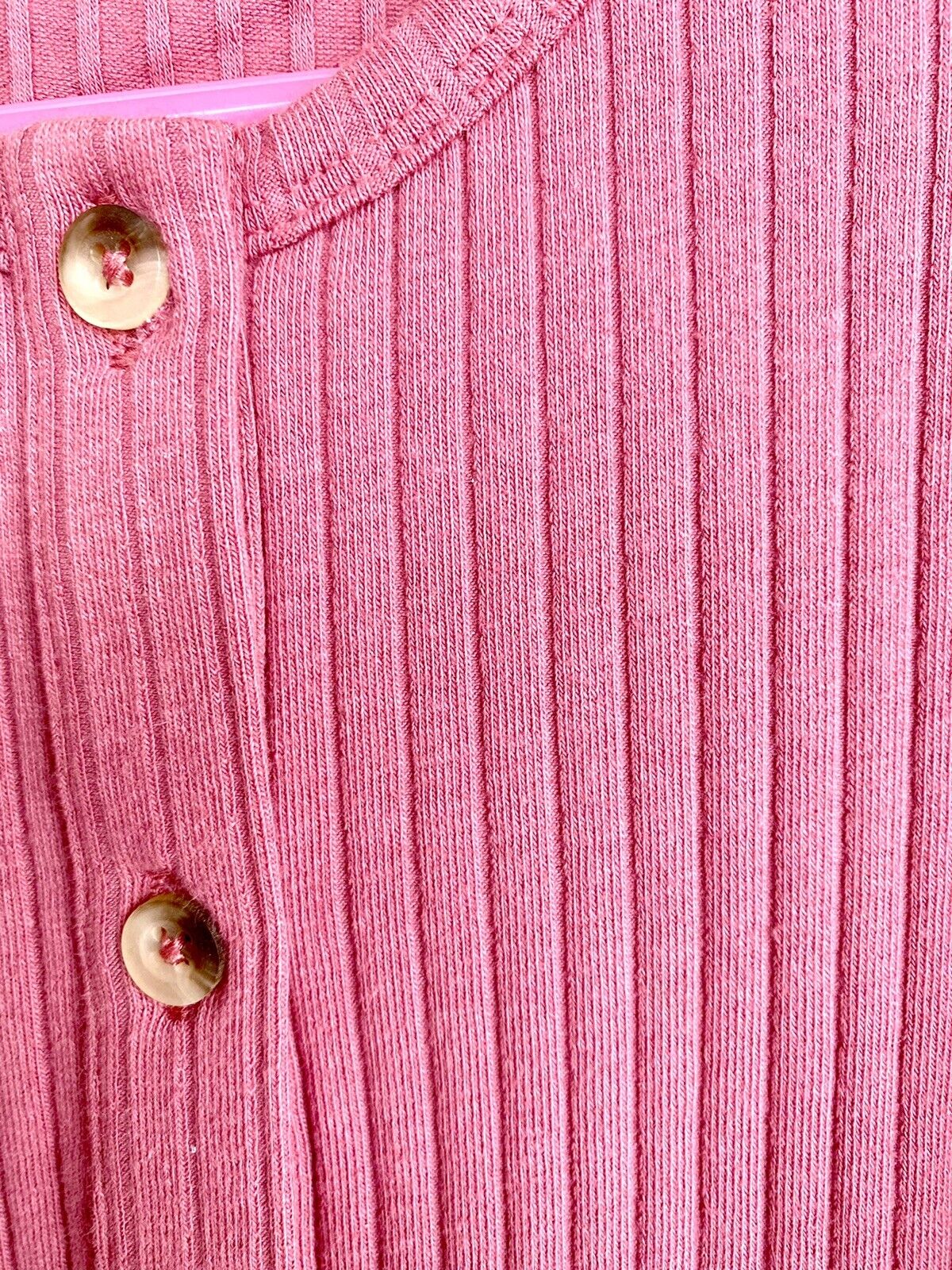 Kate Quinn Organic Cotton Cardigan Top Ribbed Retail $38 Price $26 Age 7