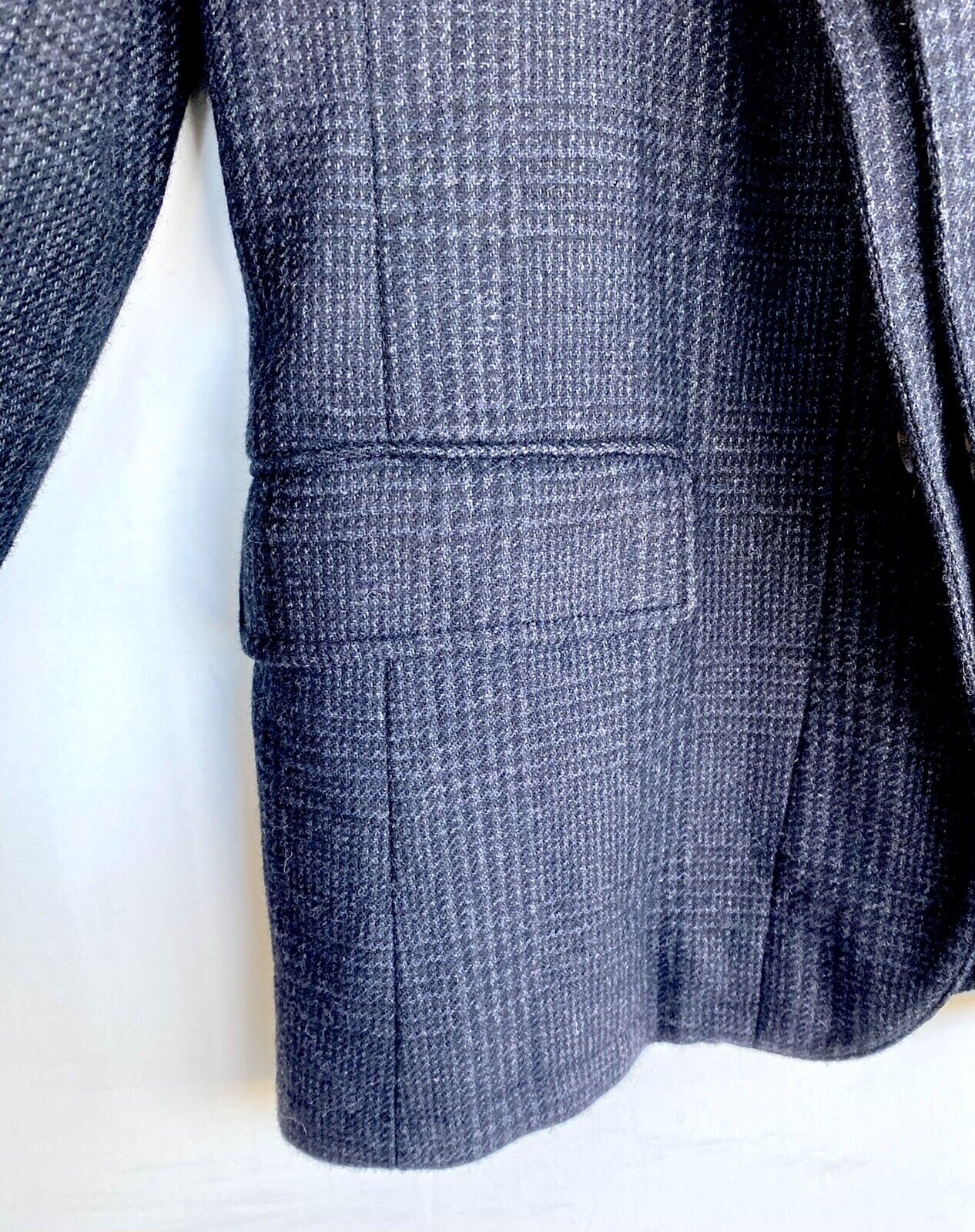 AllSaints Dassow Blazer Wool Mix Size 38 M Retail $505 Price $225 Double Lapel