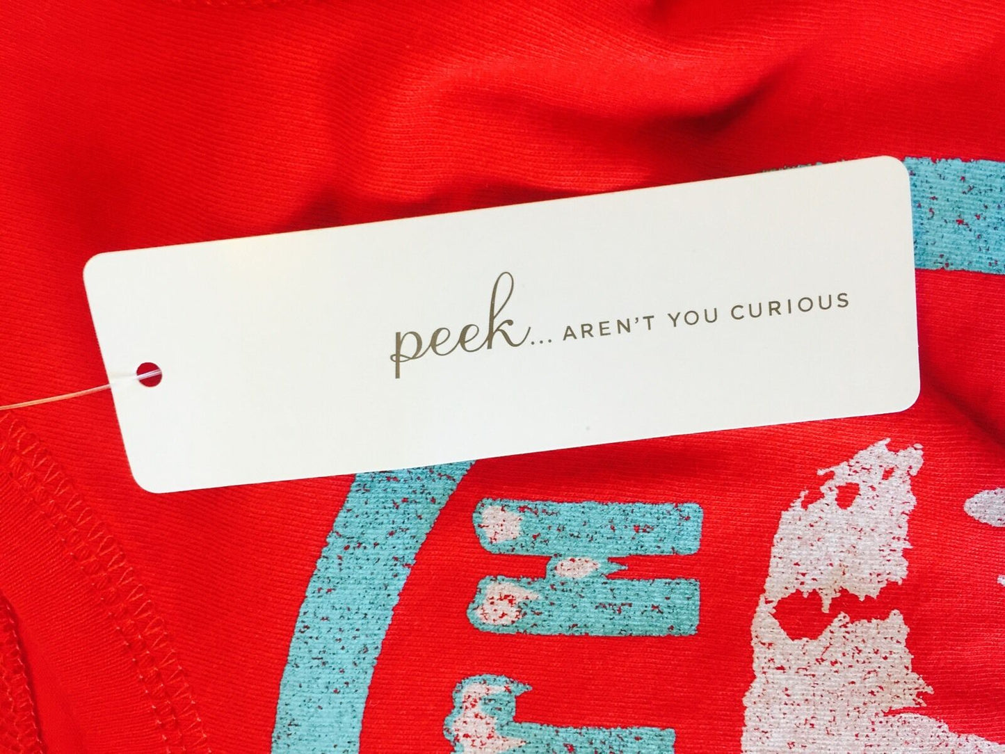 Peek Little Peanut Red Long Sleeve Top NWT. 6 -12 Months. Price $ 14