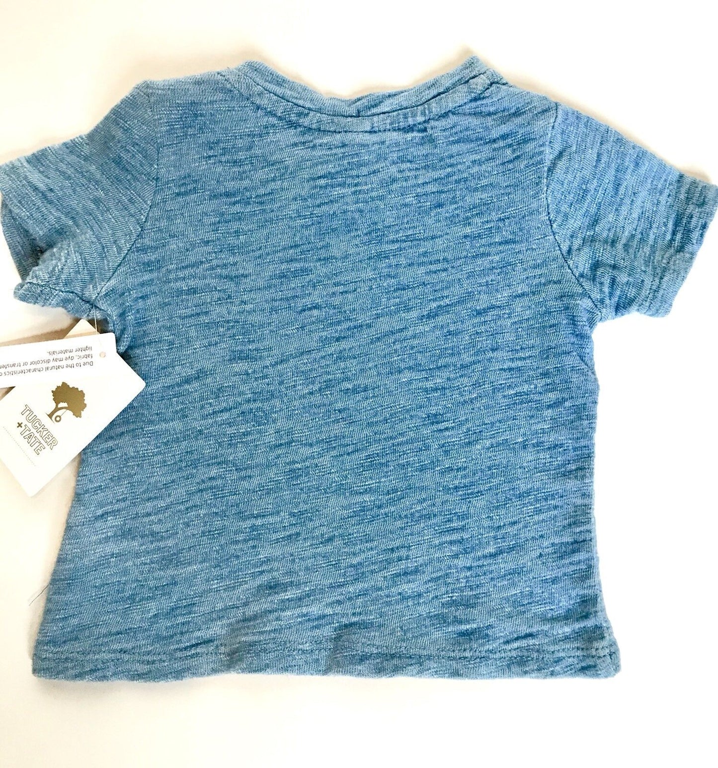 Tucker Tate Blue Sea Turtle Soft Cotton T-Shirt NWT Retail $25 Price $14.98 3M