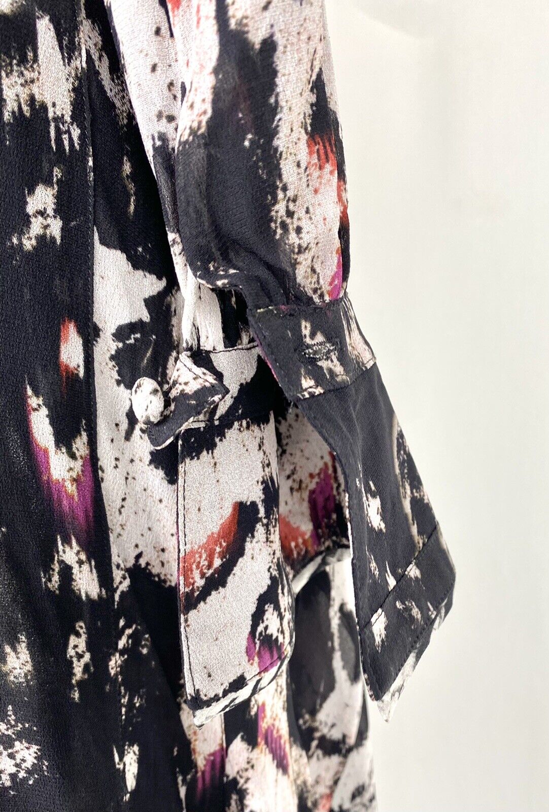 Allsaints Lizia Wing Chiffon Dress NWT Size 0 Retail $398 Price $165