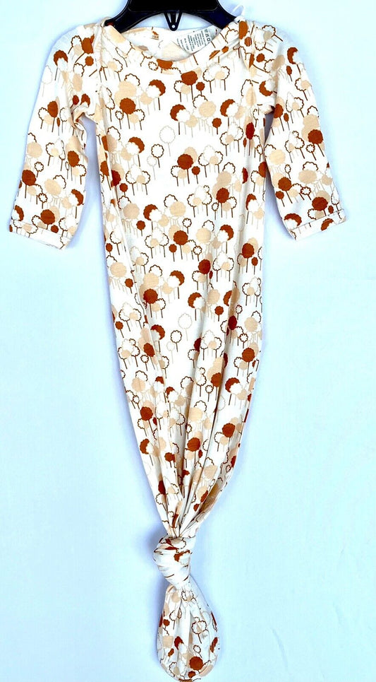 Kate Quinn Modal Knotted Gown Retail $36 Price $28 0-3 M Little Trees