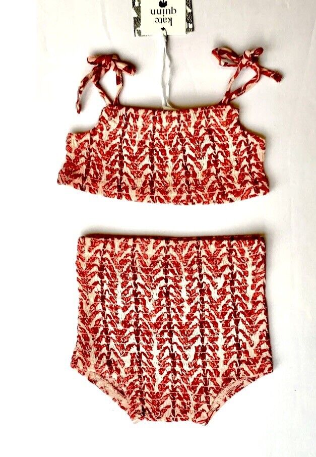 Kate Quinn Bamboo Smocked Top & Bloomer Sunset Retail $42 Price $29 12-18M