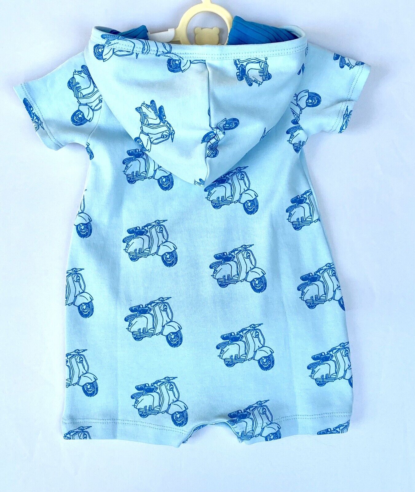 Kate Quinn Organic Cotton Hoodie Shortie Romper Retail $42 Price $32 6-12 Month