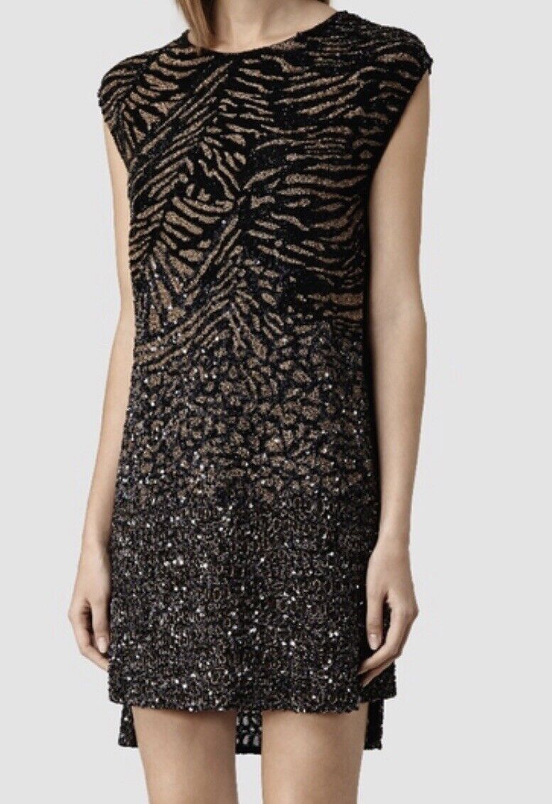 AllSaints Beaded Formal Dress. NWT Retails $540 Our  $175 All Saints Size 2