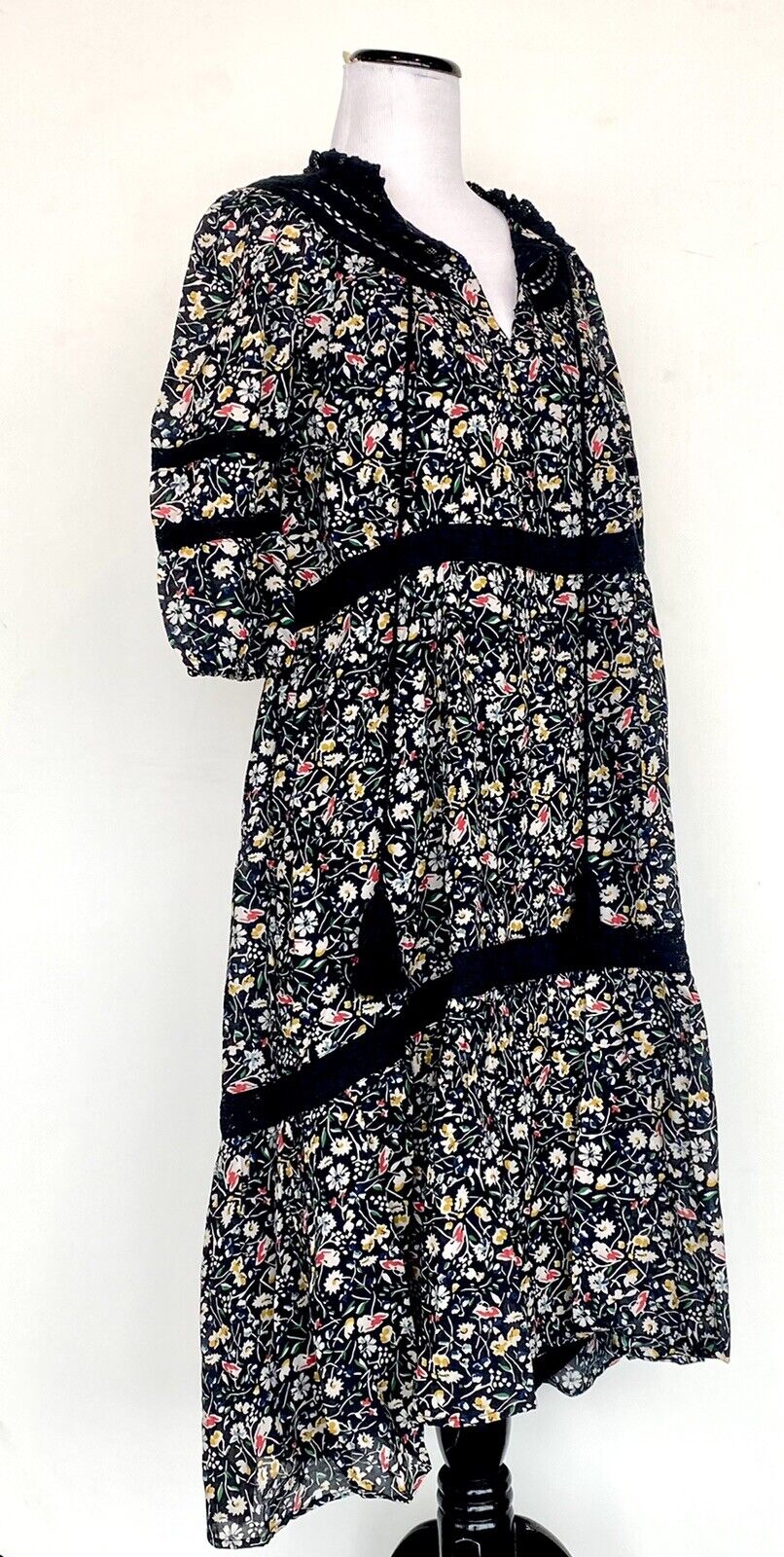 Sundance Isadora Crochet Insert Dress Retails $158 Price $89 Sz M NWT
