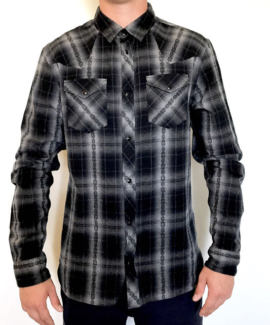 AllSaints Hellertown LS Shirt  Retail $178 NWT Price $78 All Saints M