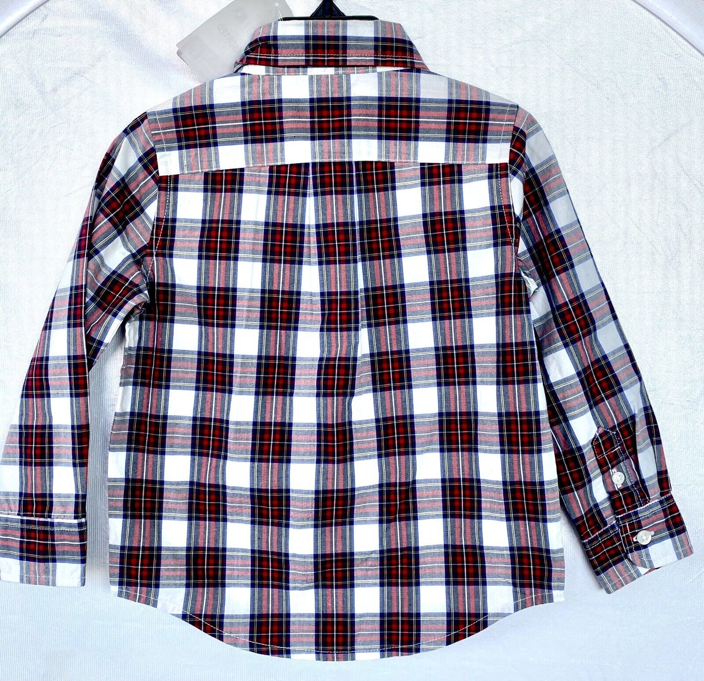 Janie And Jack Plaid LS Shirt Age 2 Retail $35 Price $25 NEW