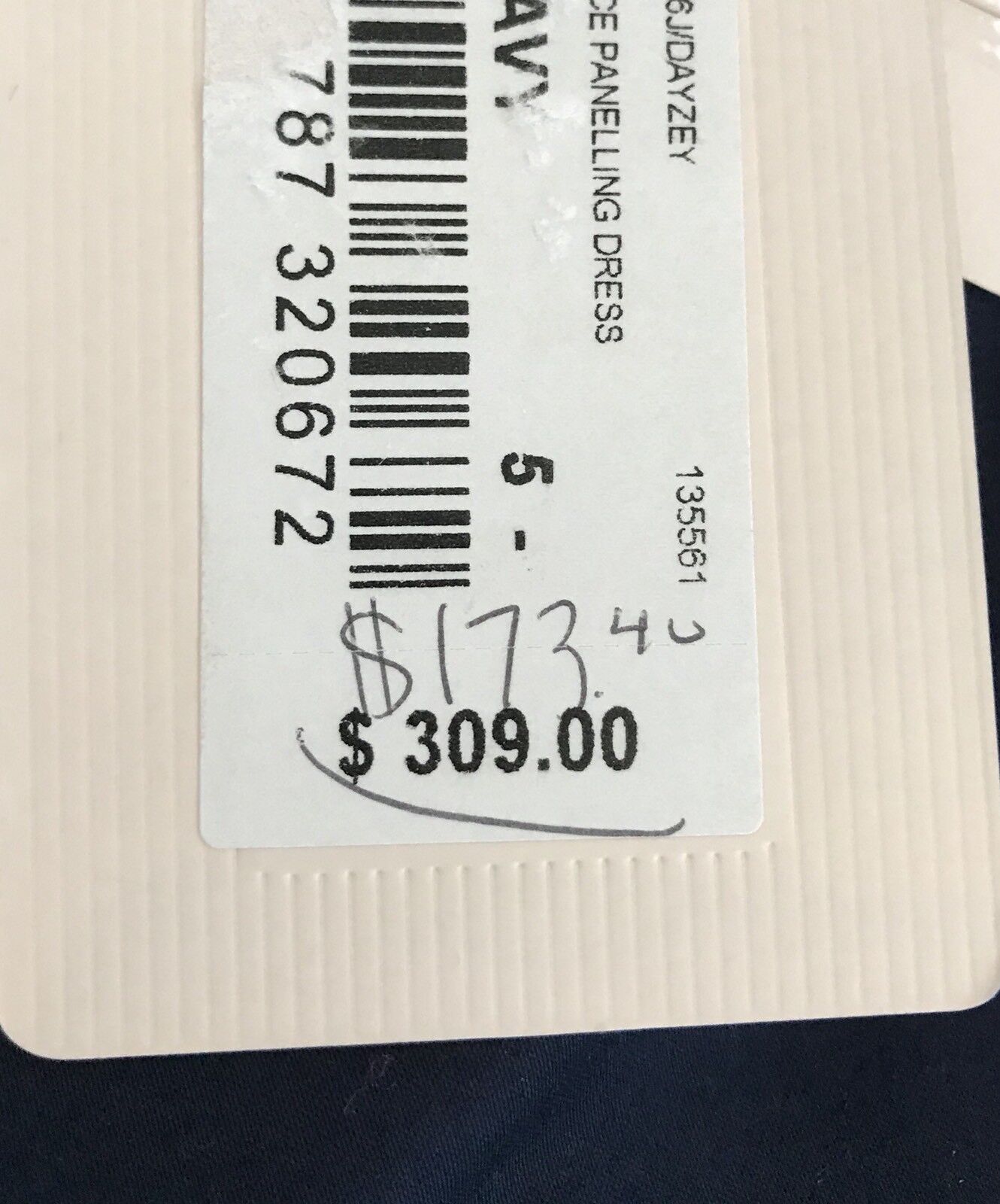 Ted Baker Blue Lace High Waist Cutout Dress Size 12 Retail $309 Price $136 NWT