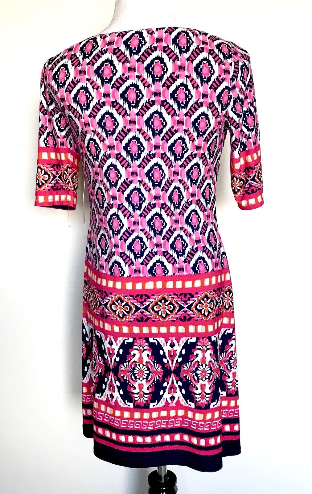Eliza J Pink Diamond Stretch Tunic Dress NWT Retails $118 Price $59 Size 4