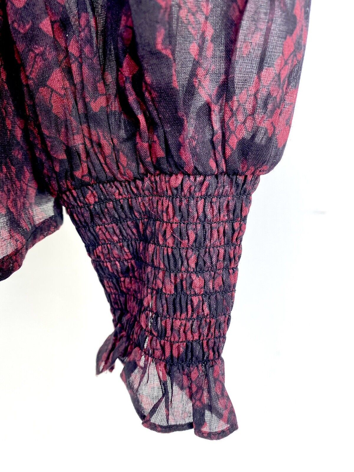 AllSaints Leonie Stanza Shirt NWT Retail $229 Price $96 Size 0 Vintage Style