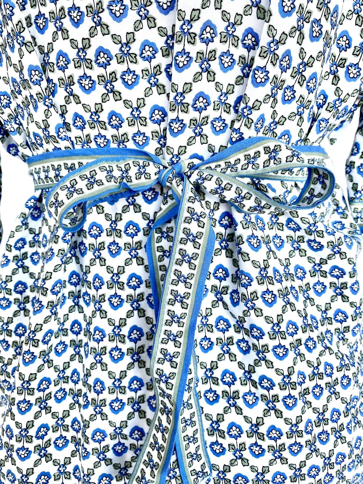Max Studio Belted V Neck  Blouse Size S Retails $88 Price $44 NWT