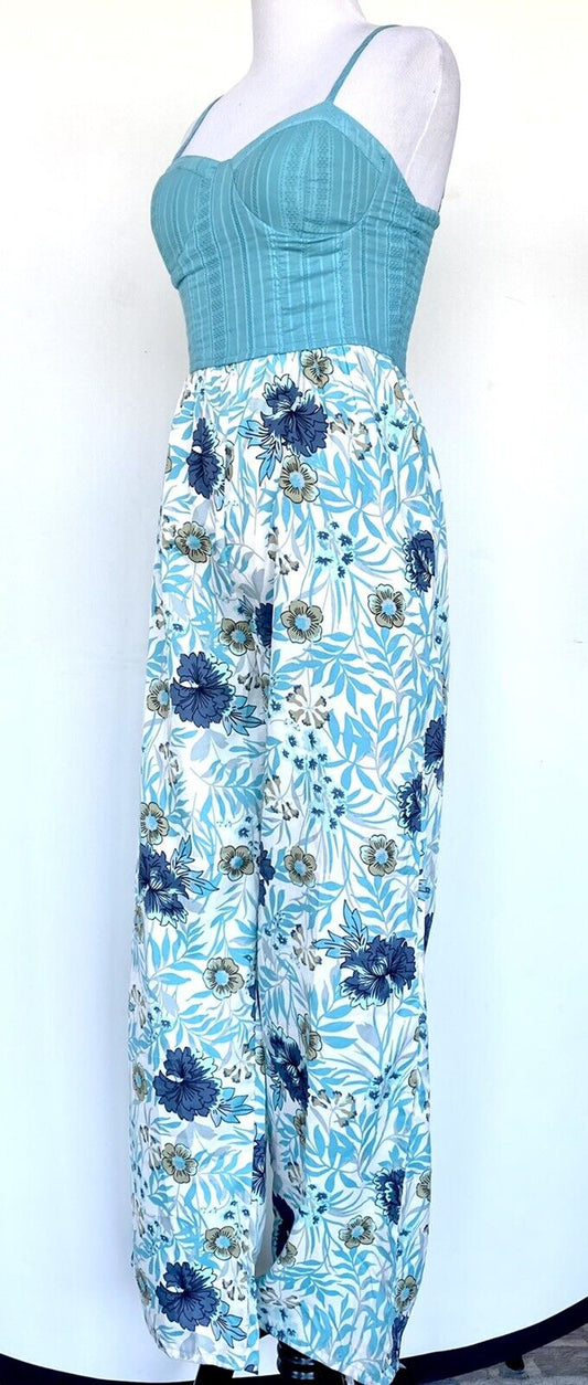 B.O.G collective vintage style bustier Jumpsuit Retails $89 Price $68 NWT XS