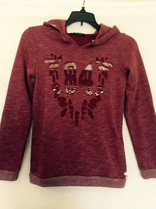 Scotch R'Belle Light Burgundy SweatShirt.NWT Age 10 Retail $99 Price $39
