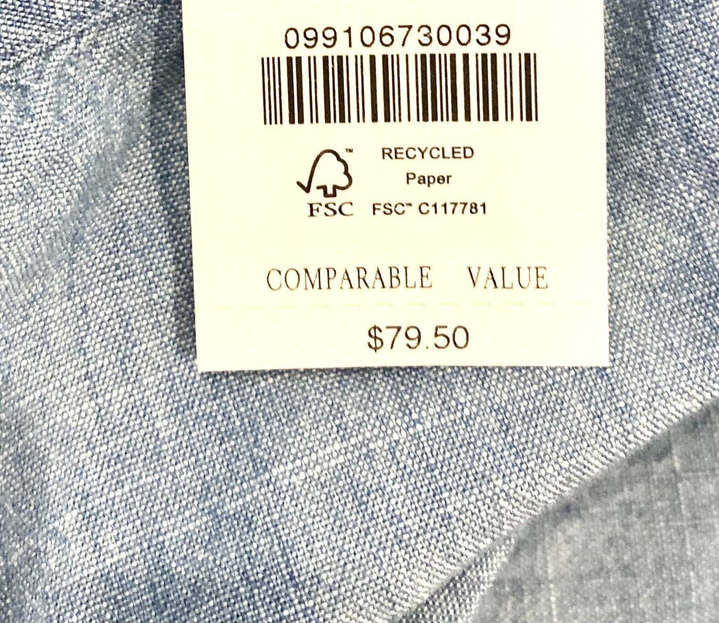 J Crew Chambray Ruffle Square Neck Retail $79.50 Price $45 Size XXS