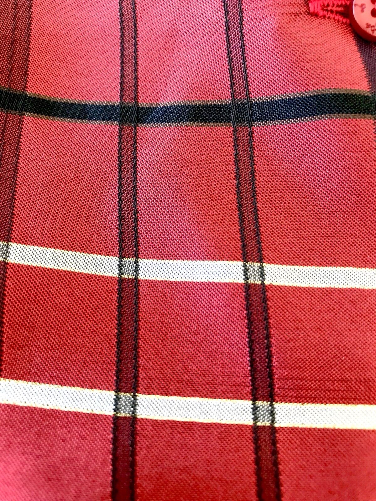Pippa & Julie Red Plaid Dress 2 Pc With KnIckers. Retail $54 Price $29 24 M NWT