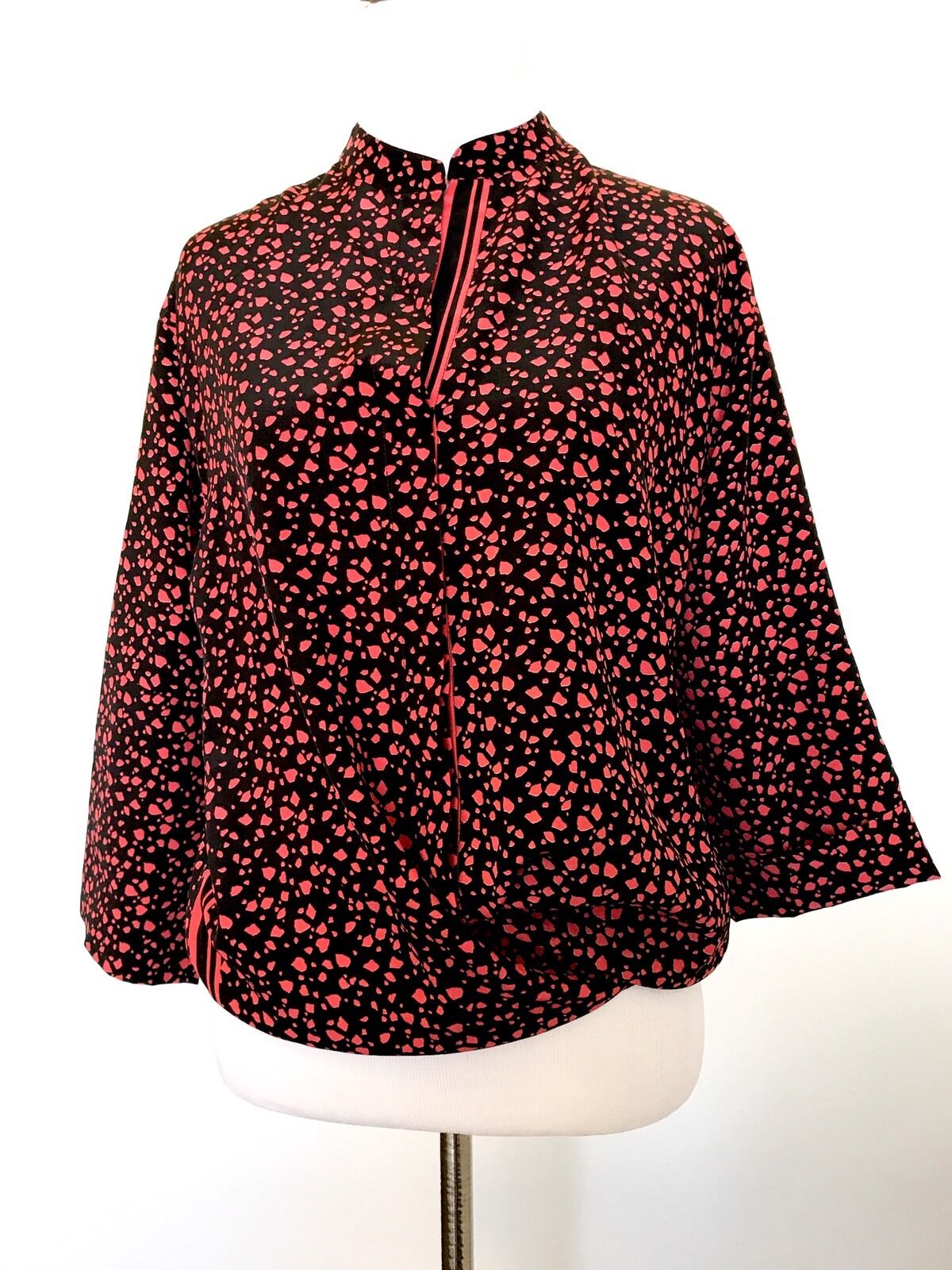 AllSaints Silk Waikate Jai Blouse. NWT Retail $268 Price $86 Size 4 All Saints