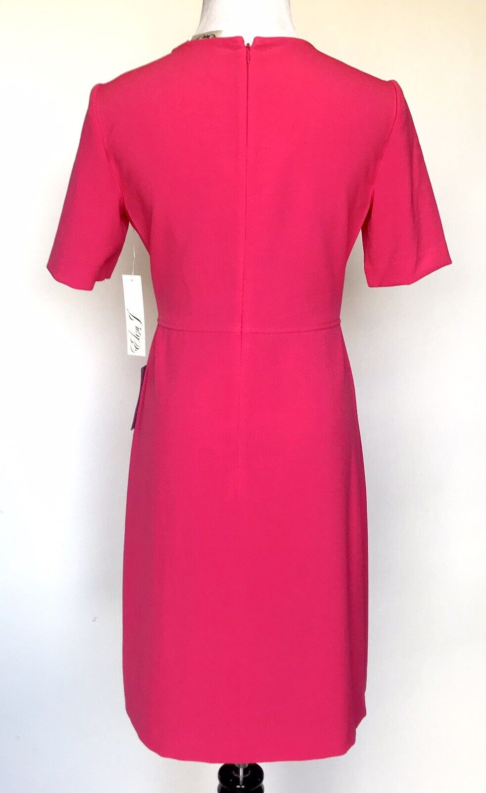 Eliza J  Pink Seam Stretch Sheath Dress NWT Retails $148 Price $69 Size 6