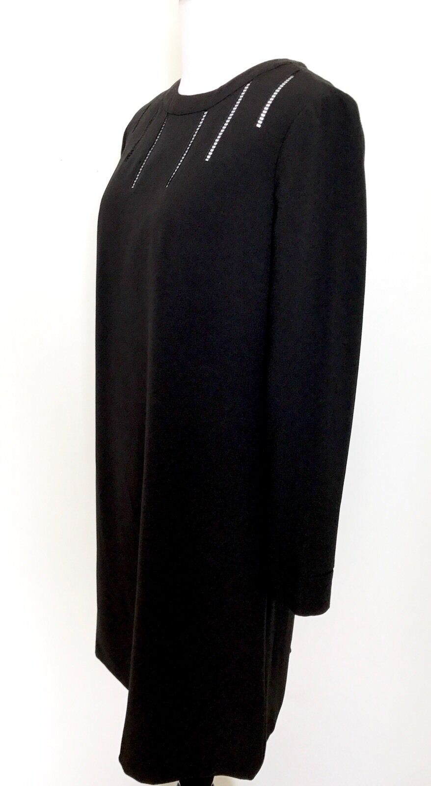 Adrianna Papell Black Cutout Shift Dress NWT  Size 2 Retails $130 Price $56