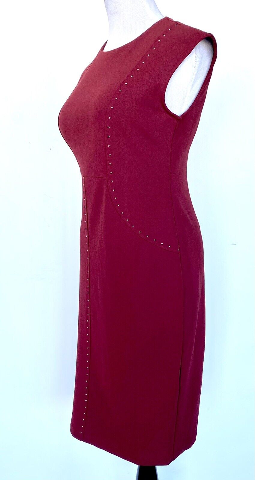 Spense studded knee length dress rust size 8 Retail 79.99 Price $49.99 NEW