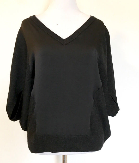 AllSaints Elwar Panel Merino Jumper NWT Retail $195 Price $89 Size S All Saints
