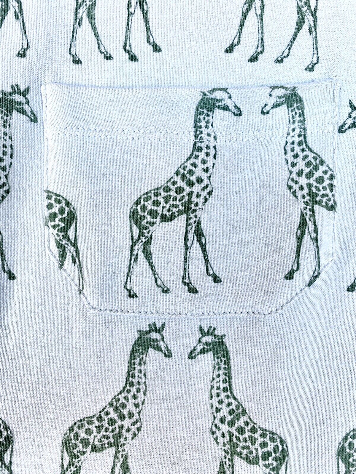 Kate Quinn 100% Organic Cotton Overall Shortie  Romper Retail $36 Price $28 0-3M