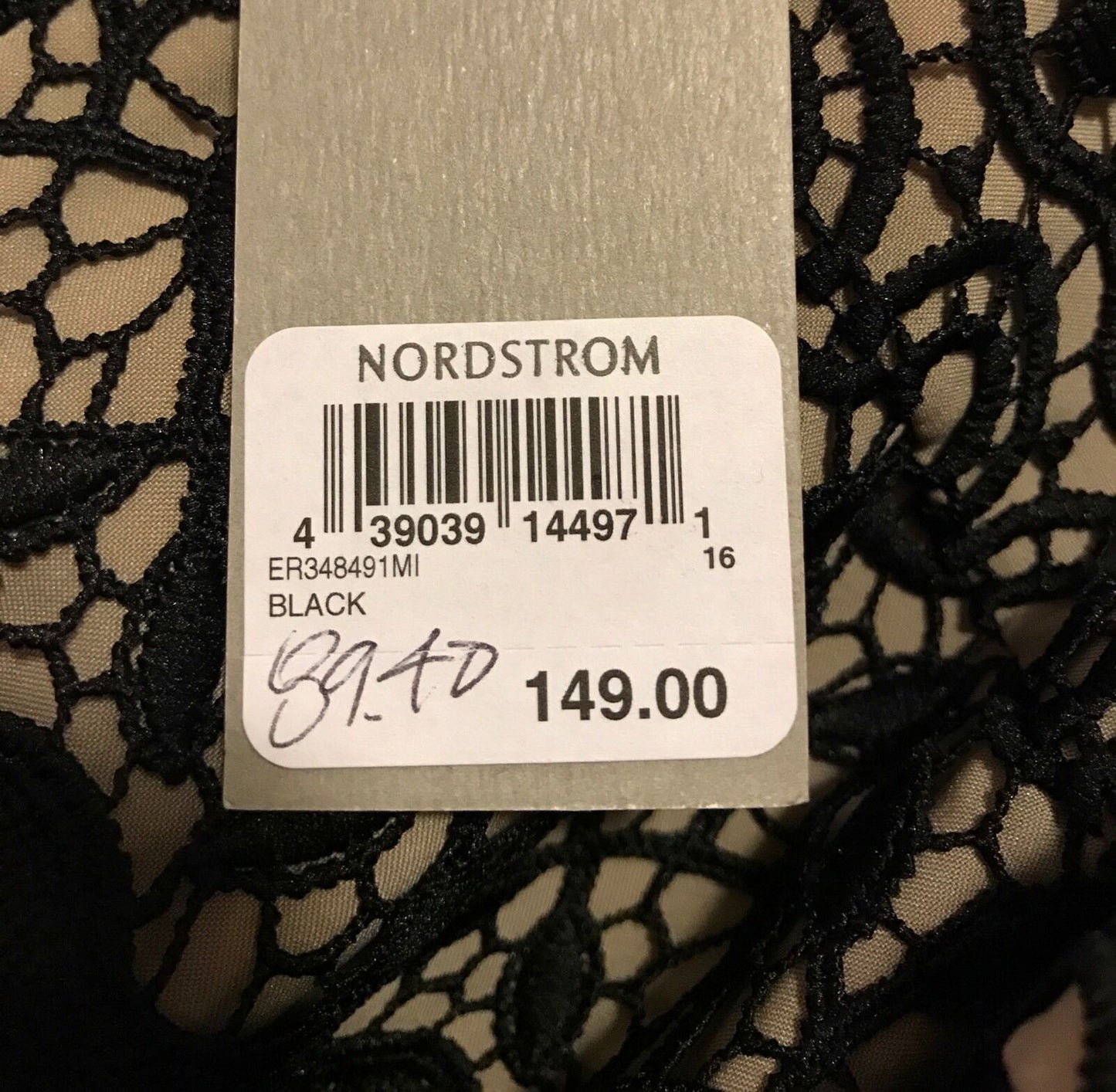 Emerson Rose Black Lace & Nude Dress. NWT Retails $149 Price $45 Size 2