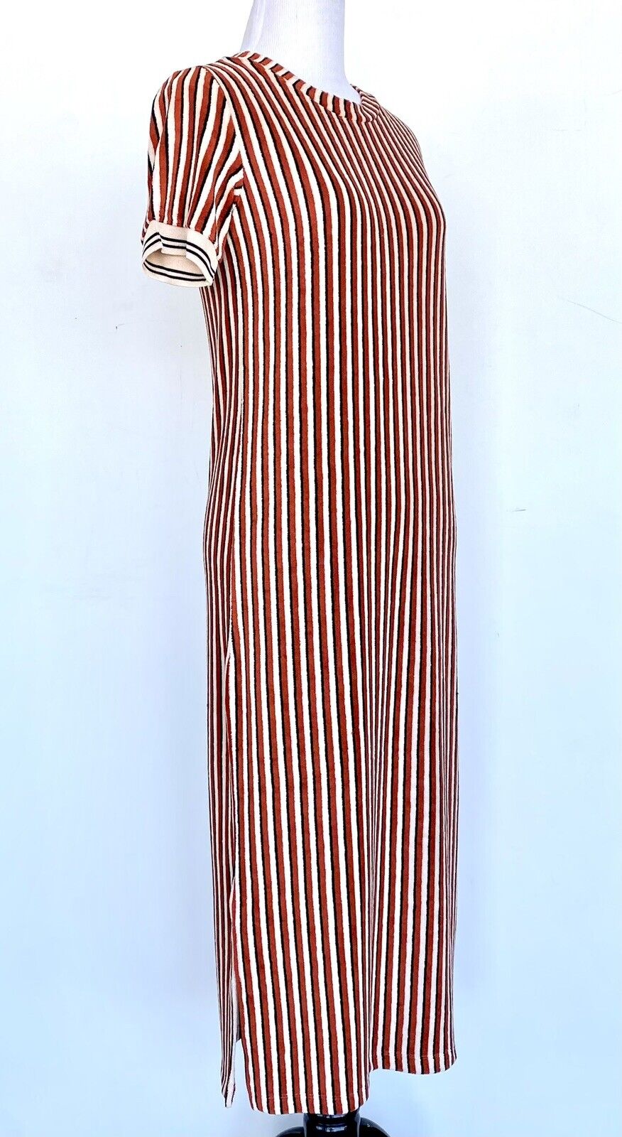 Scotch & Soda Striped Poolside Toweling Dress Cover Up Retail $135 Price $79