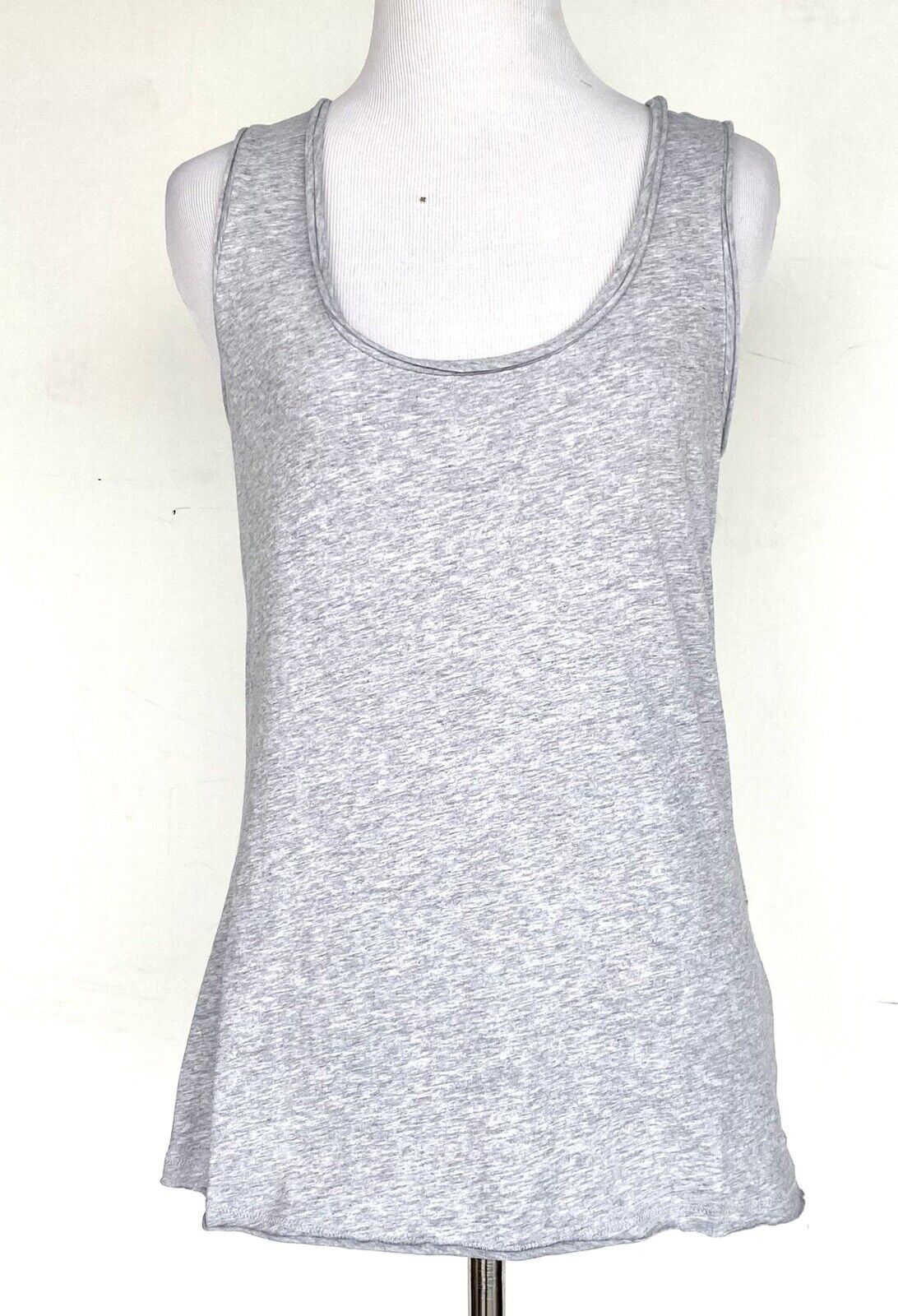 AllSaints Grey Marl Emelyn Vest Tee. Price $35 Size XS NWT Roll Edge