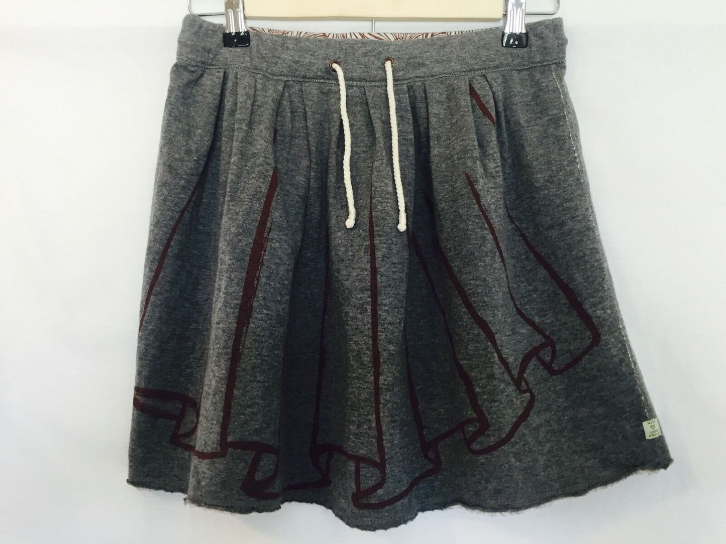Scotch R'Belle Soft Gray Reversible Skirt NWT Age 14 Retails $51 Price $32