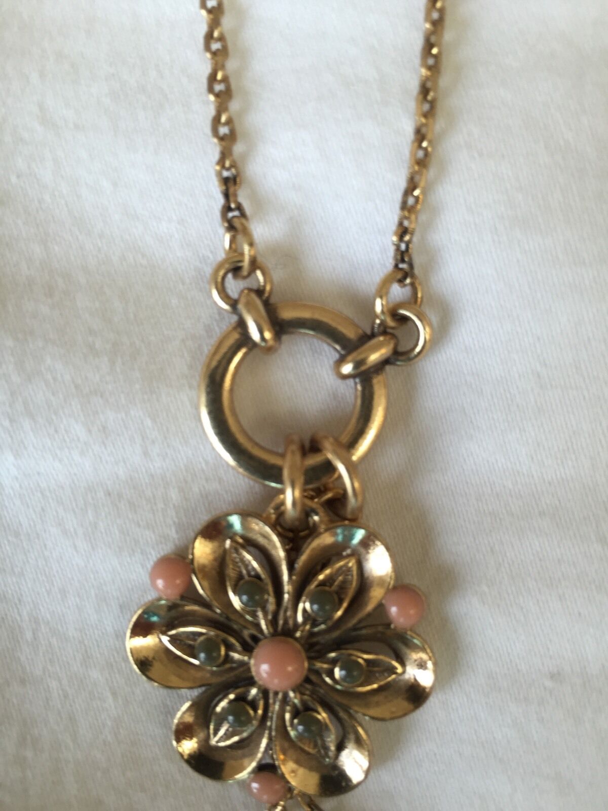 Pilgrim Ghost And Mary Charm Necklace. Price $15