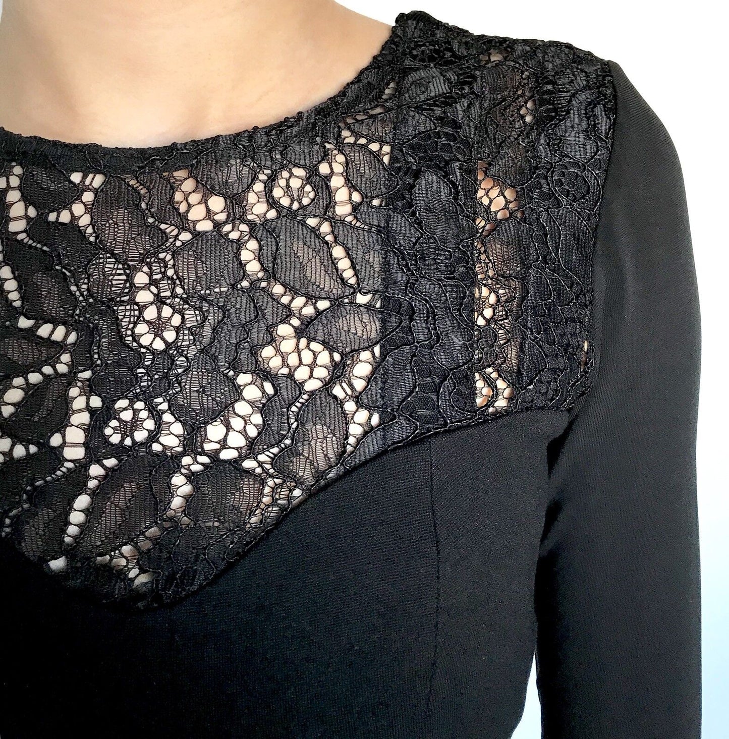 AllSaints Helis Black Bodycon Dress. NWT Retail $360 Price $145 All Saints 2