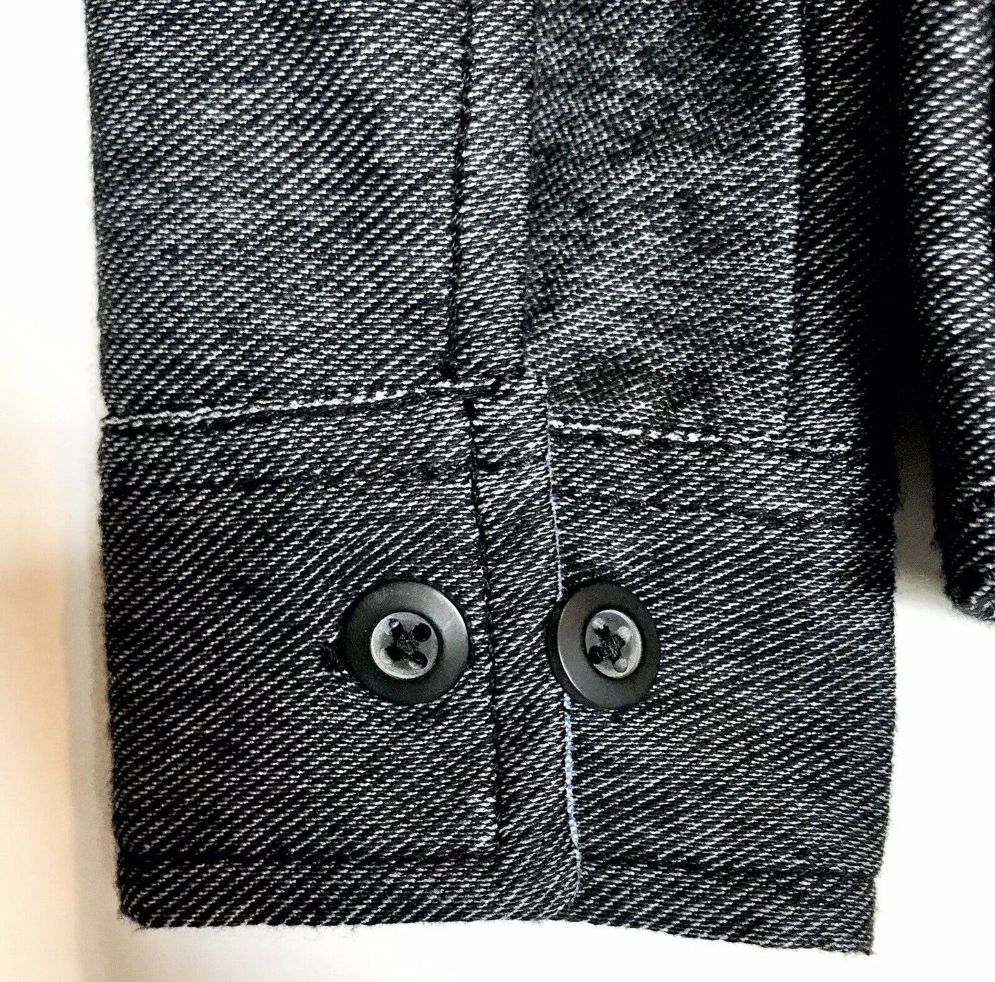 7 For All Mankind Boys Button Up Black Shirt 3T NWT Retail $50 Price $22