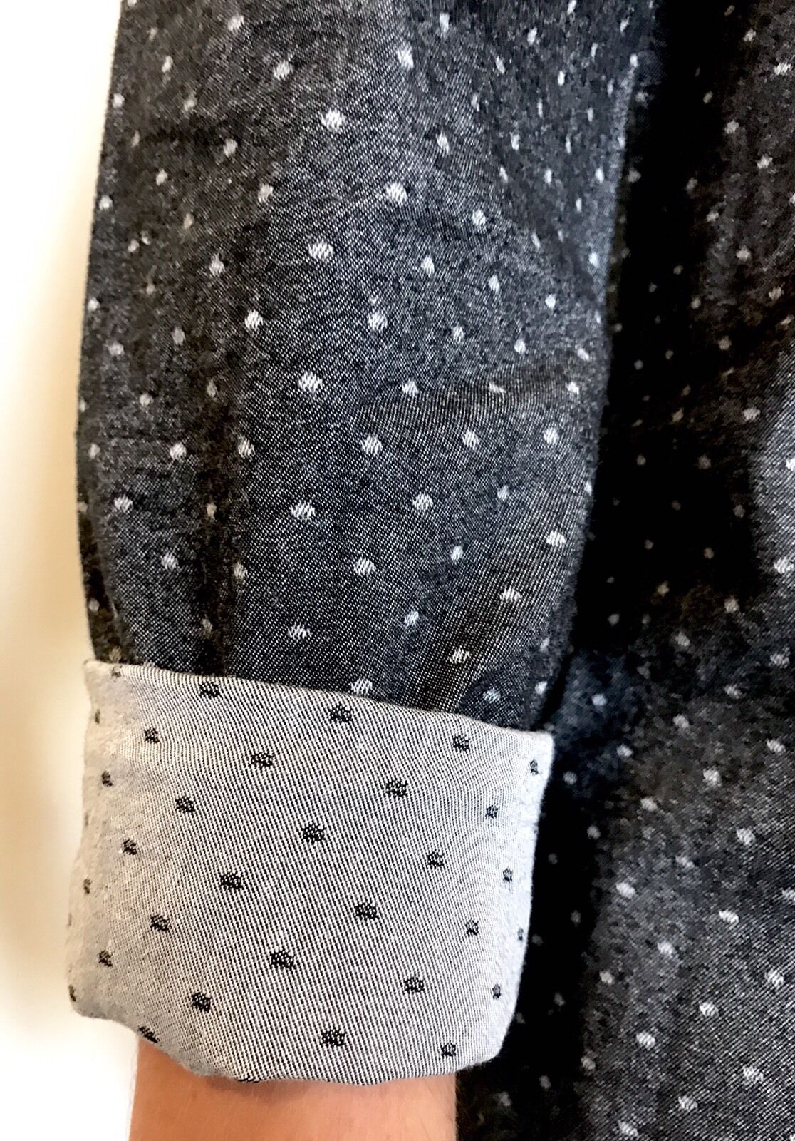 AllSaints Cresco  Spot LS Shirt  Retail $178 NWT Price $78 All Saints S