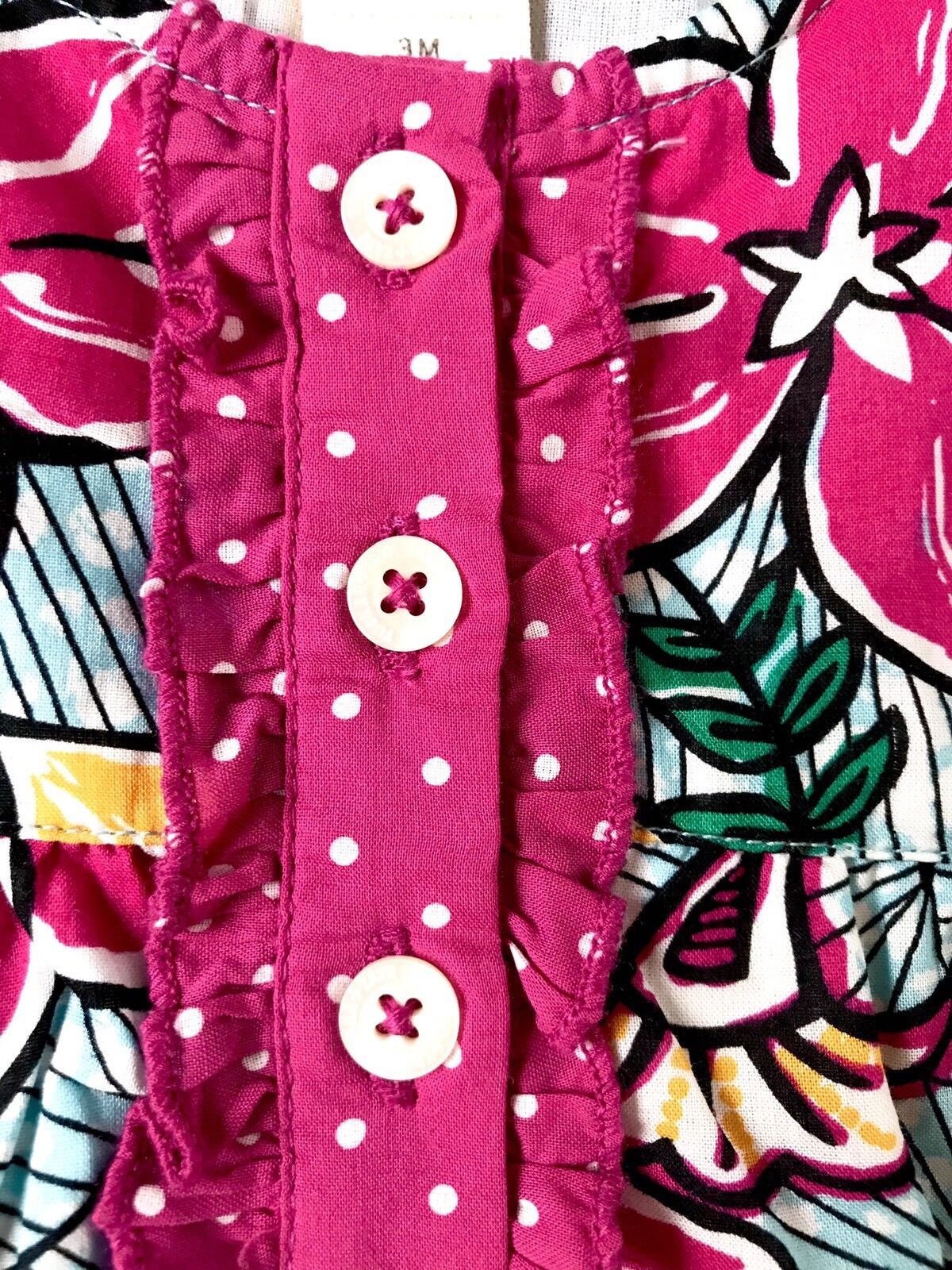 Tucker + Tate Floral Dress & Frilly Knicker. NWT Retail $35 Price $20.98 Age 3 M