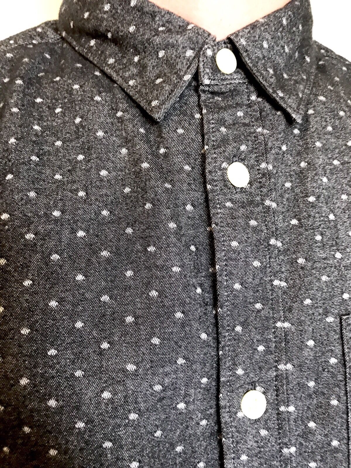 AllSaints Cresco  Spot LS Shirt  Retail $178 NWT Price $78 All Saints XS