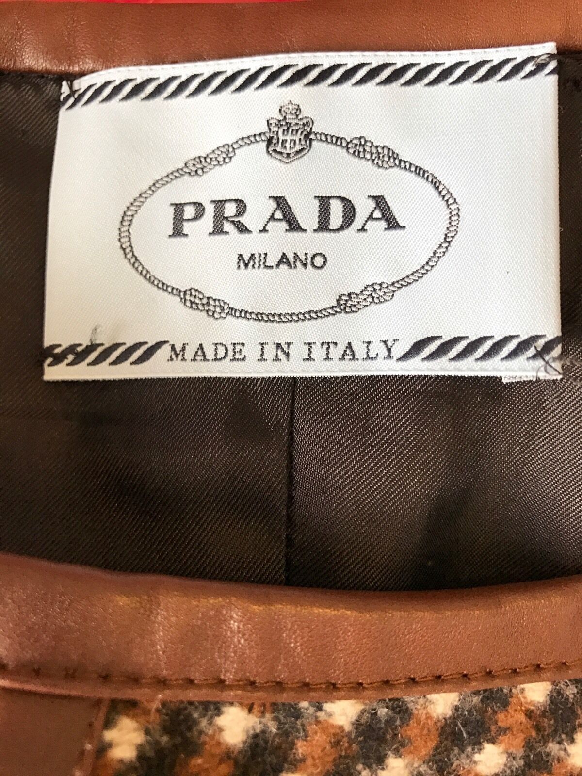 Prada Tweed Wool & Angora Dress NWT Size Italian 38 US 2  Price $699