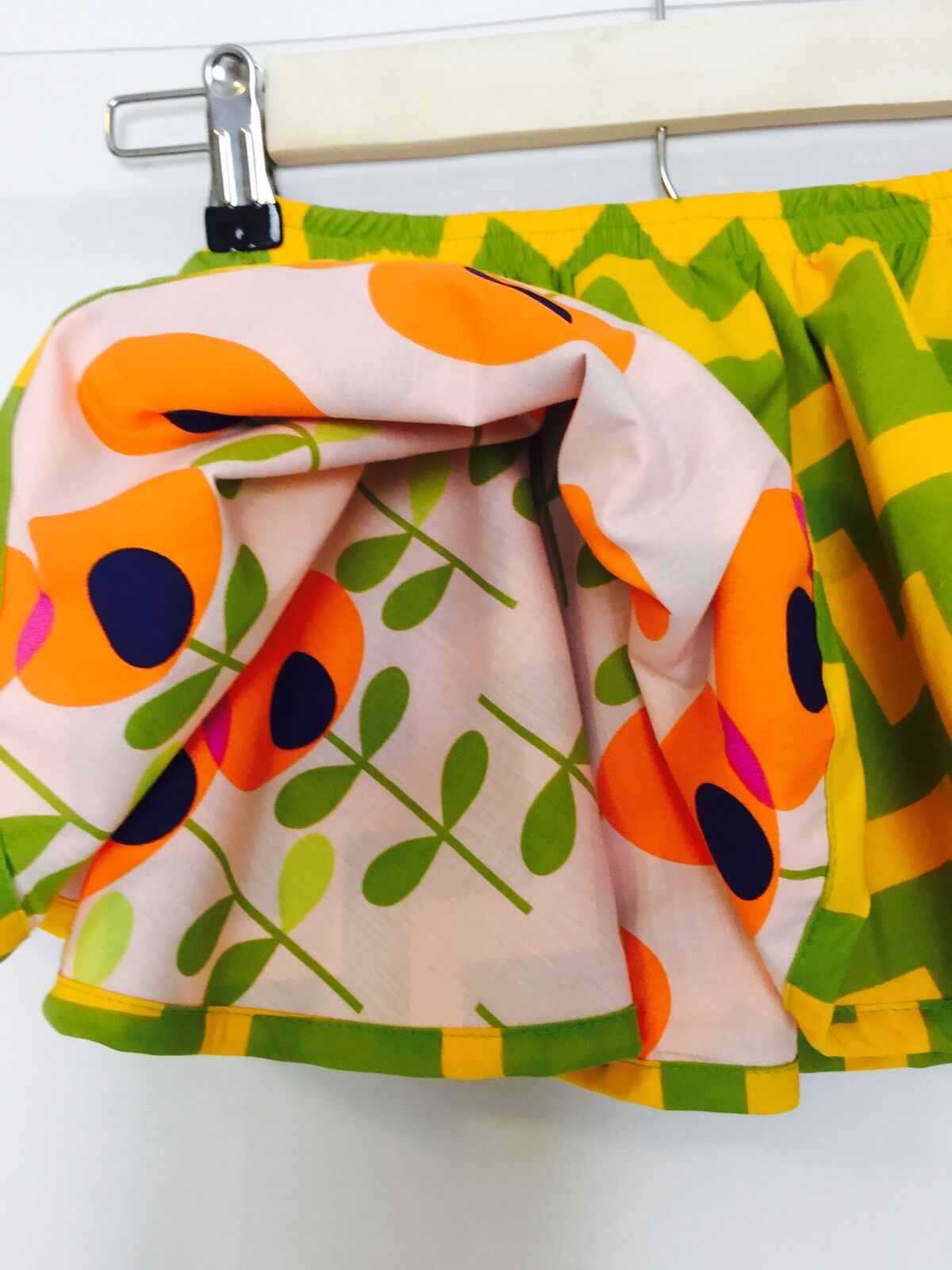 Right Bank Babies reversible circle skirt Size 2T Retails $53 Price $22