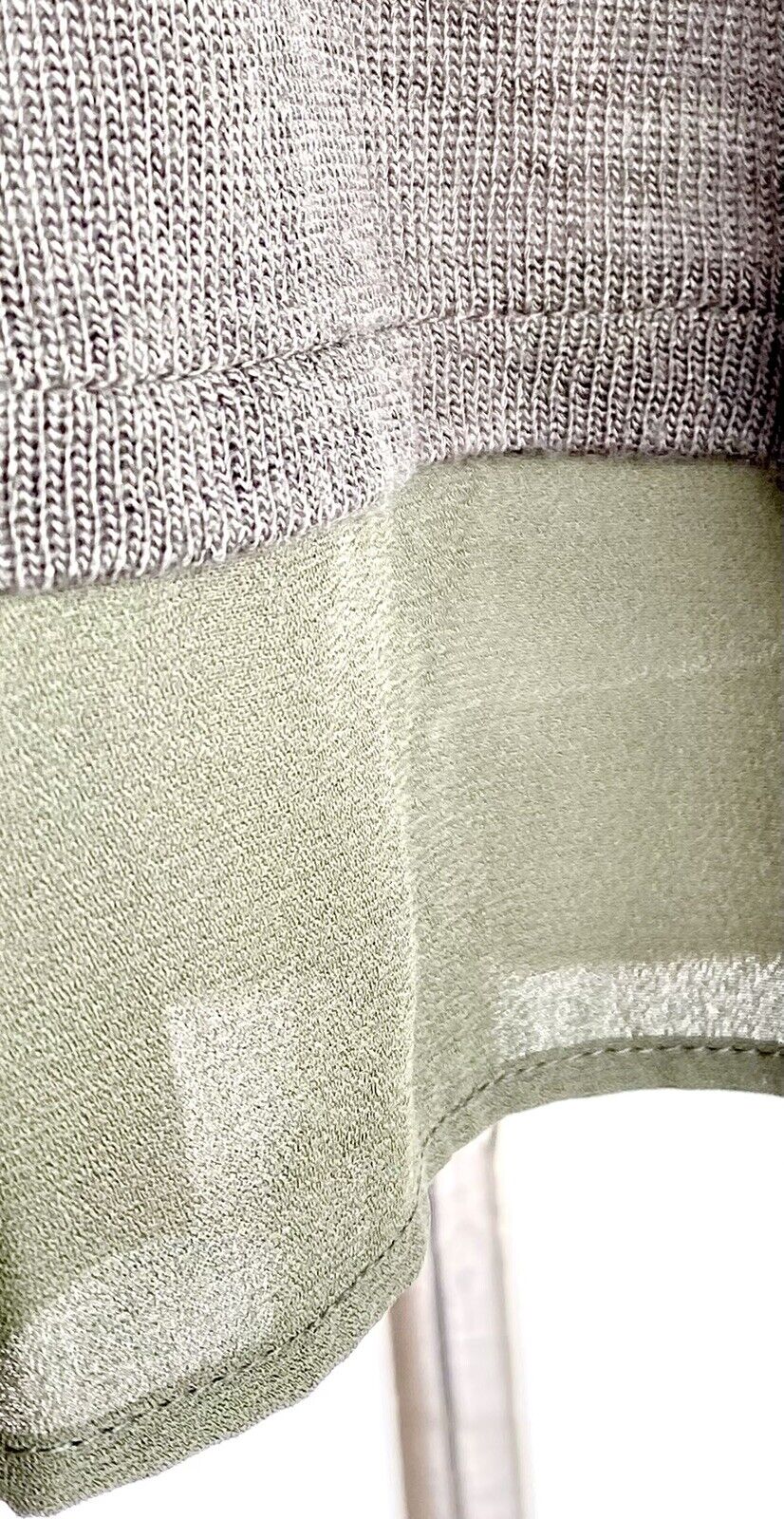 Sanctuary Mixed Media Light Knit Top NWT Retail $58 Price $38 S Anthropologie