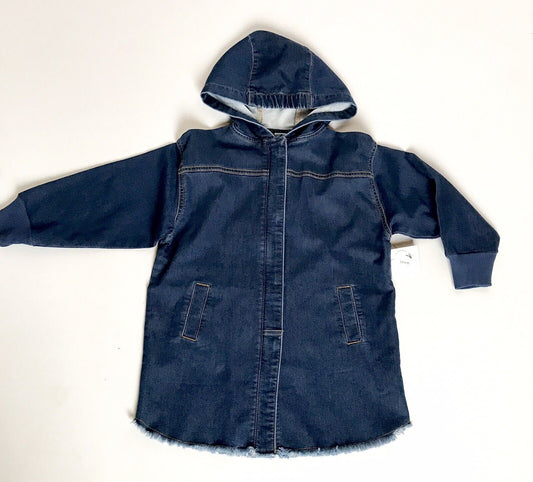 Stem Girls Denim Hooded Parka Age 6 Retails $49 Price $29 NWT